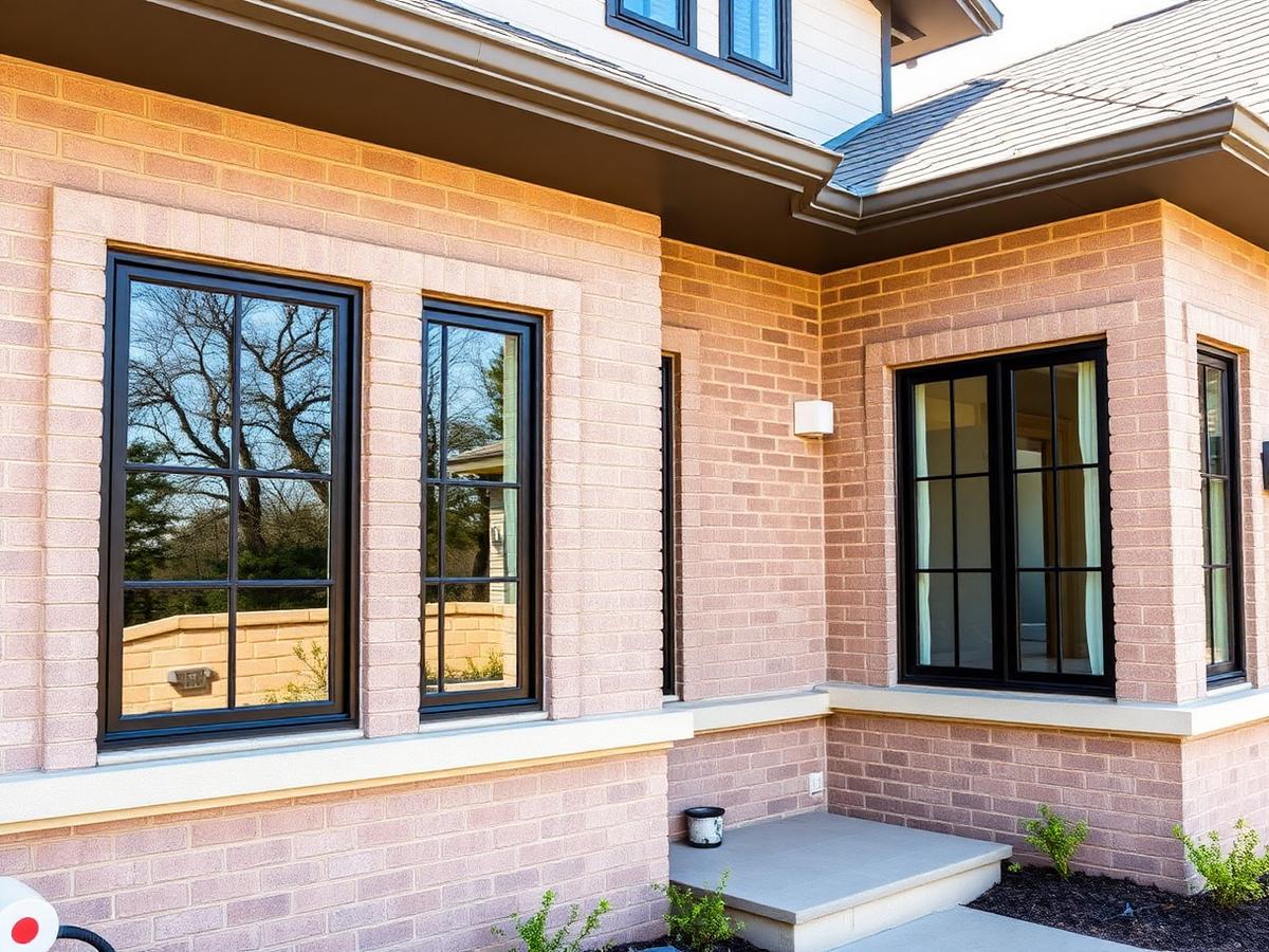 Residential window installation